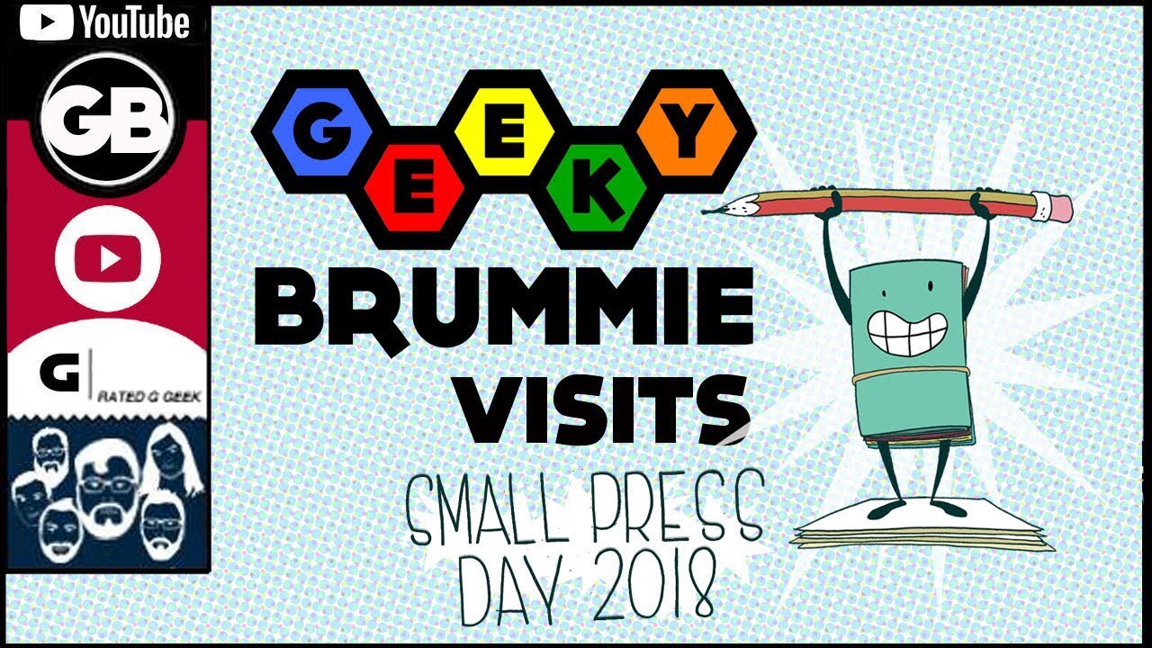 Geeky Brummie at Small Press Day 2018