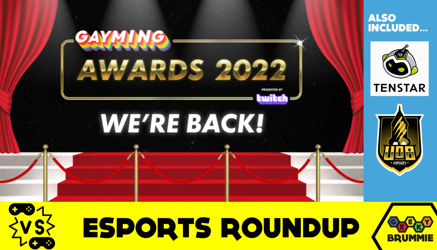 Esports Roundup: LGBTQ+ Talent Shines at Gayming Awards